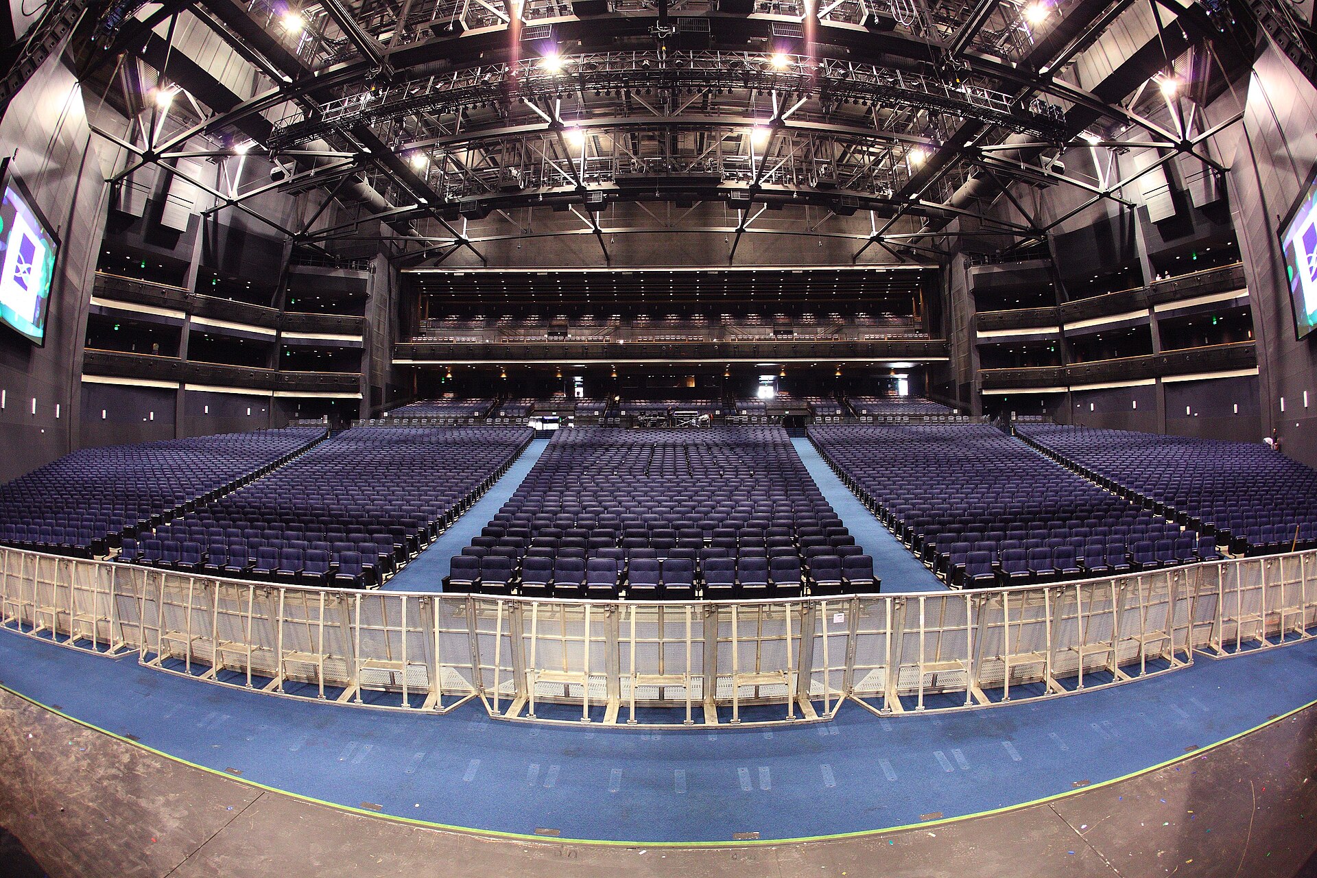 Inside the ceremony venue (archive)