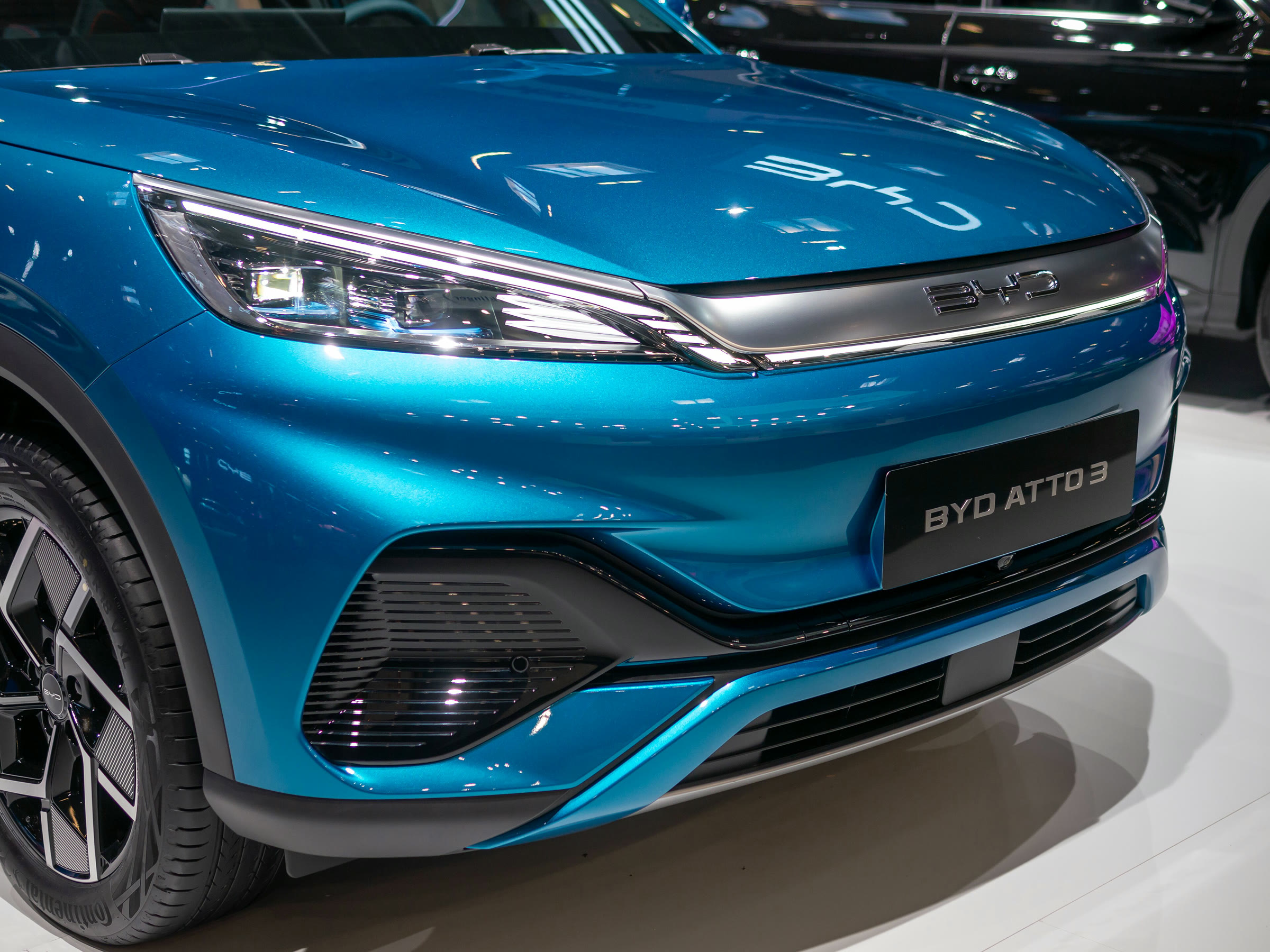 A BYD electric car (file photo)