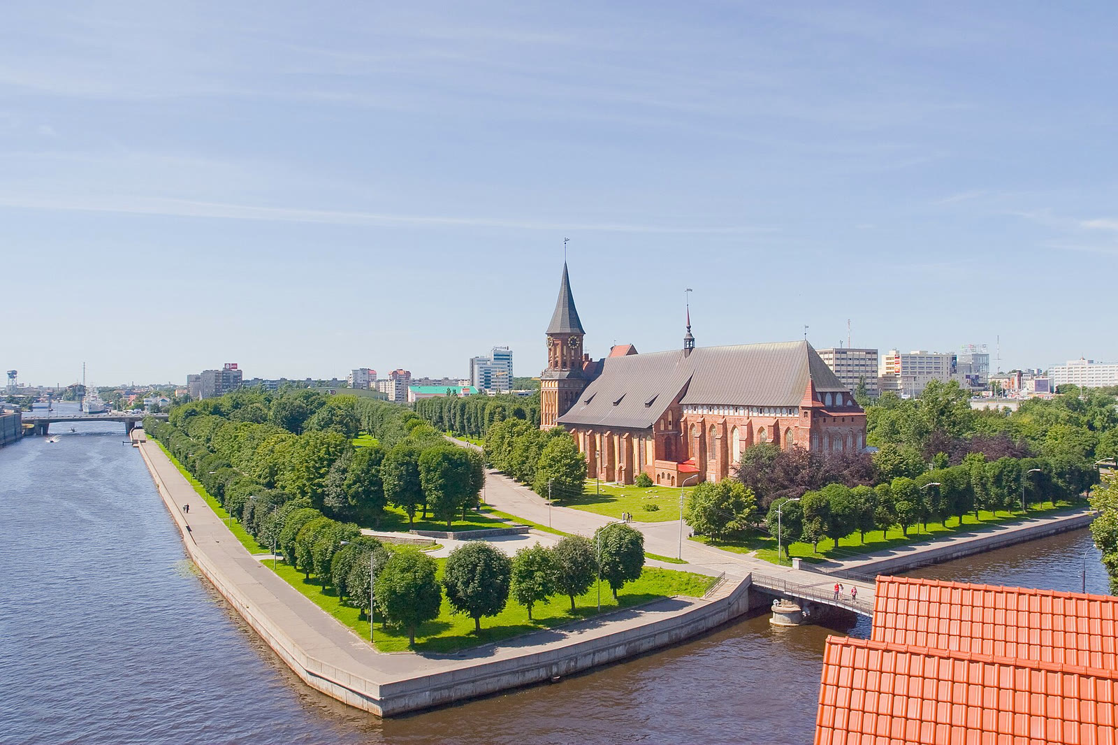 A view of Kaliningrad, Russia’s exclave between Poland and Lithuania (archive)