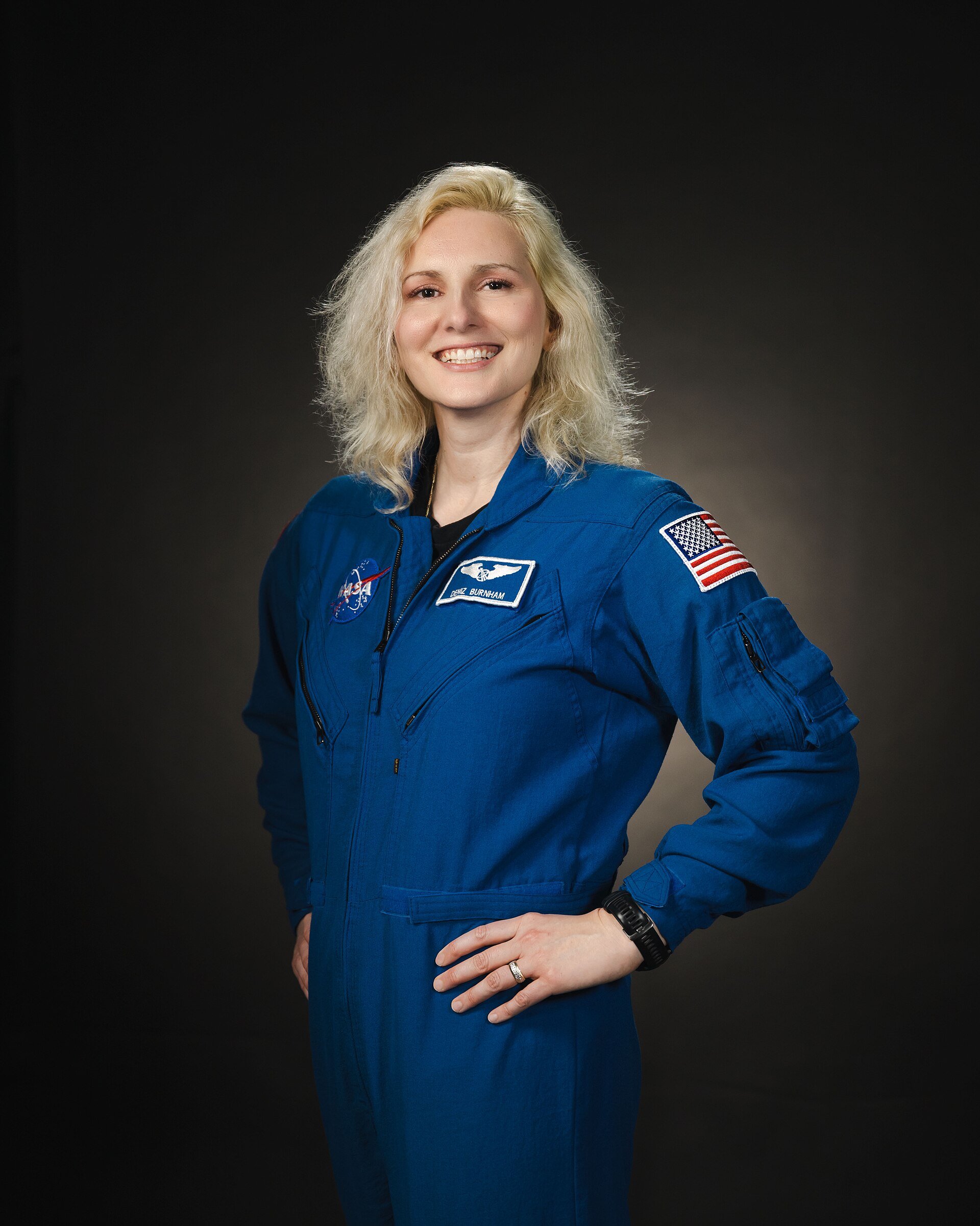 NASA astronaut Deniz Burnham (archive)