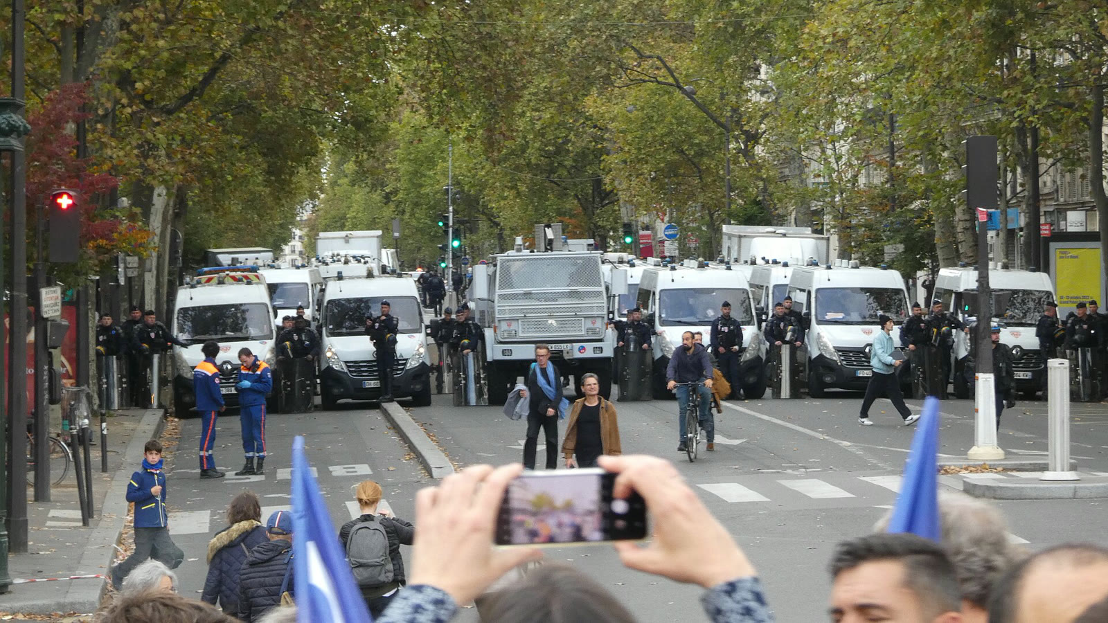 A protest march in Paris (archive)