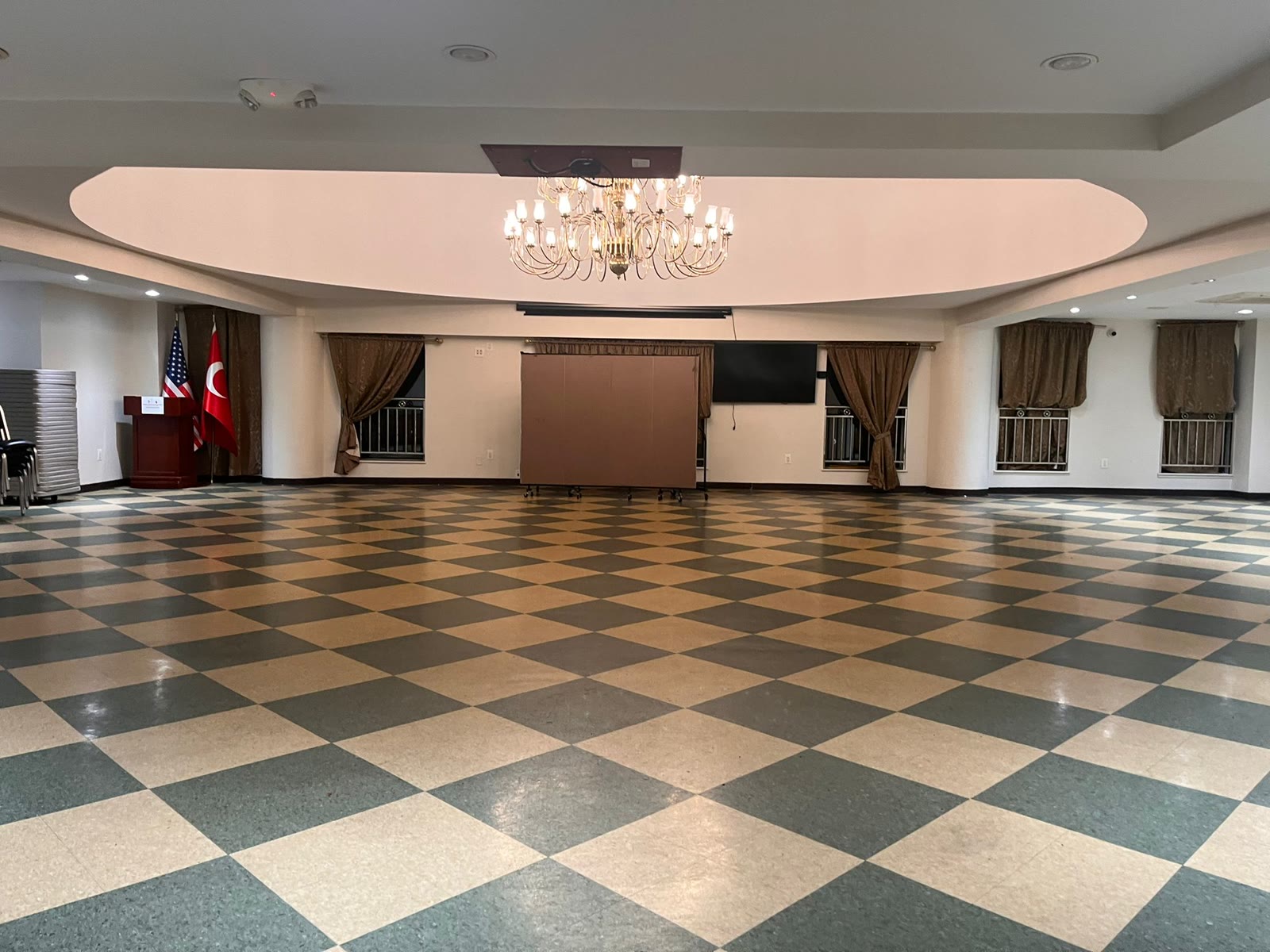 The cultural center’s multipurpose hall