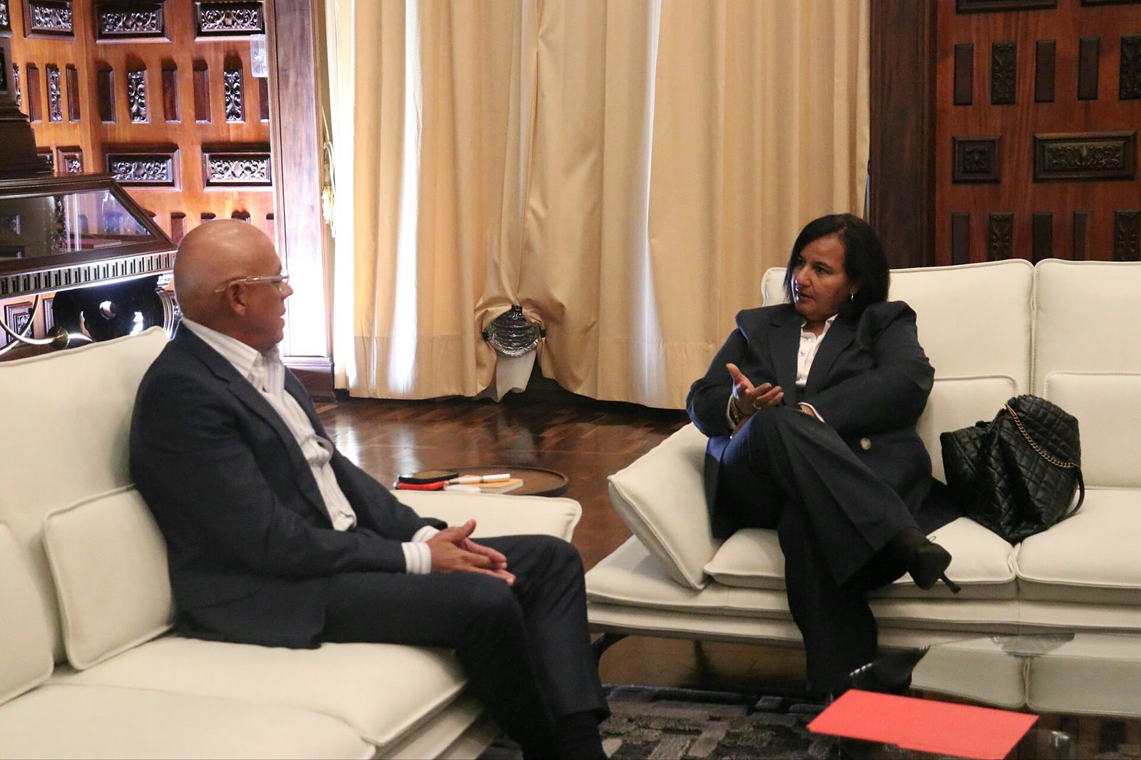 Dinorah Figuera, president of the 2015 National Assembly (right), 2026 (archive)