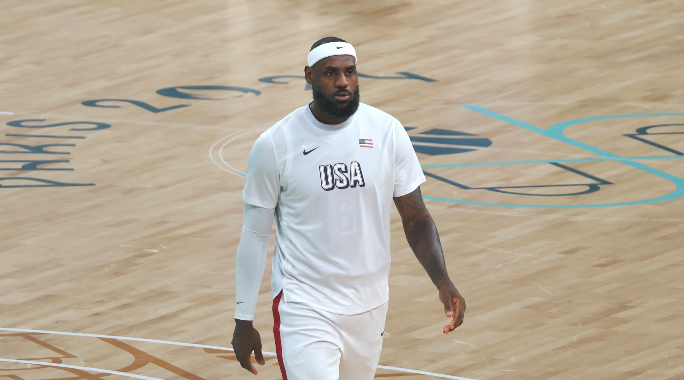 LeBron James, Paris 2024 Olimpiyatları'nda (arşiv)