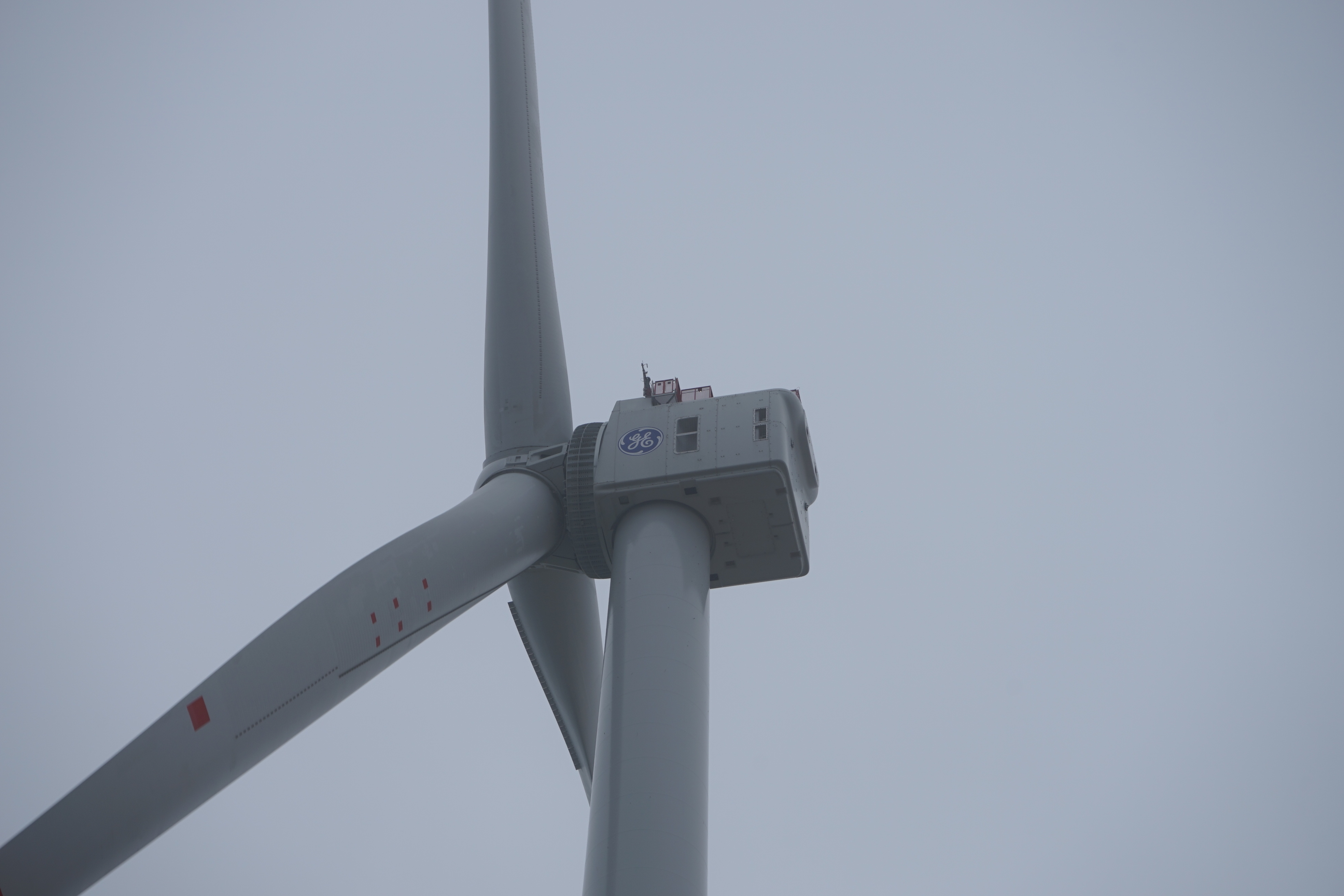 A GE Haliade-X wind turbine