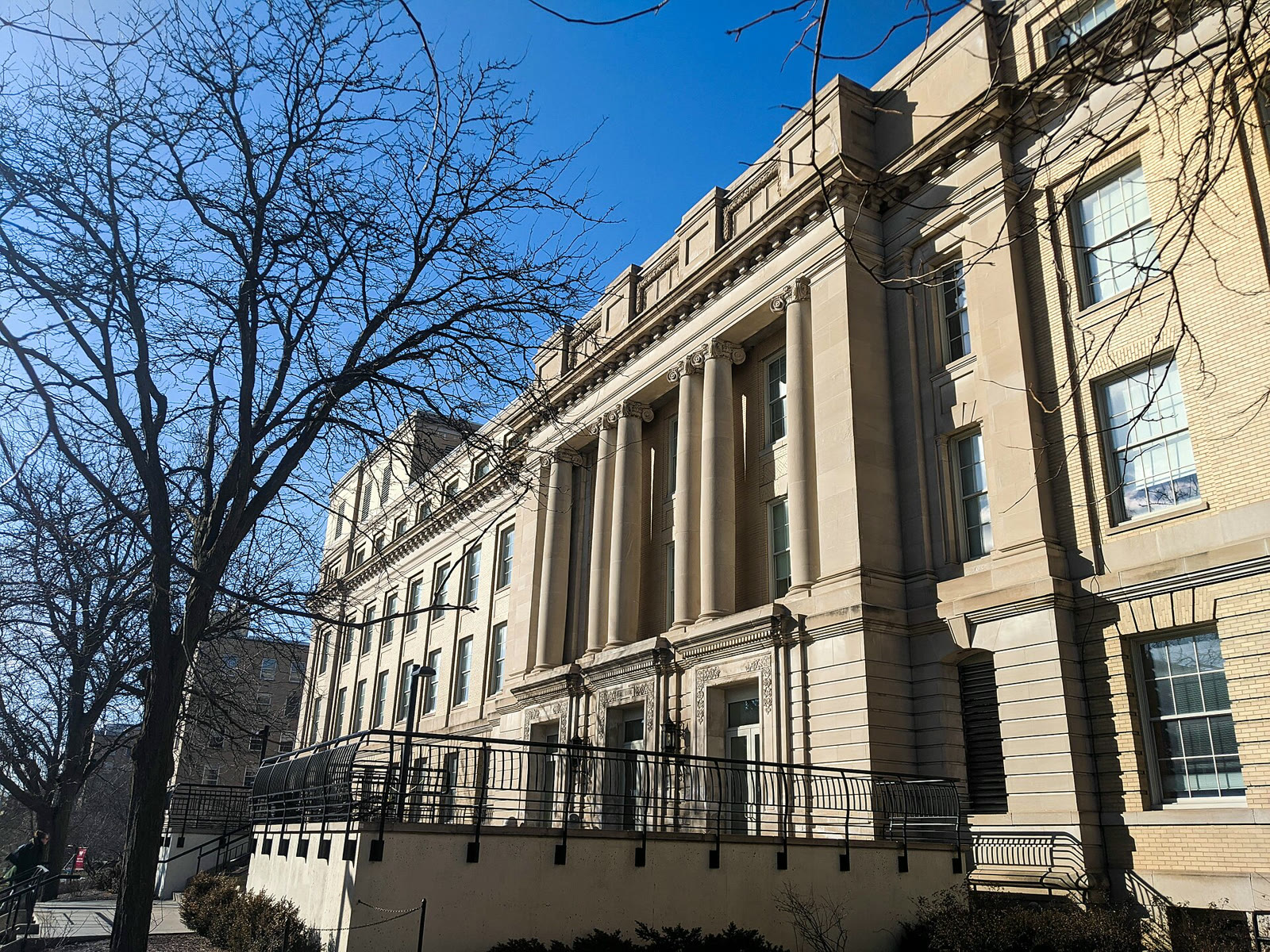 Chamberlin Hall, home of UW–Madison’s physics department