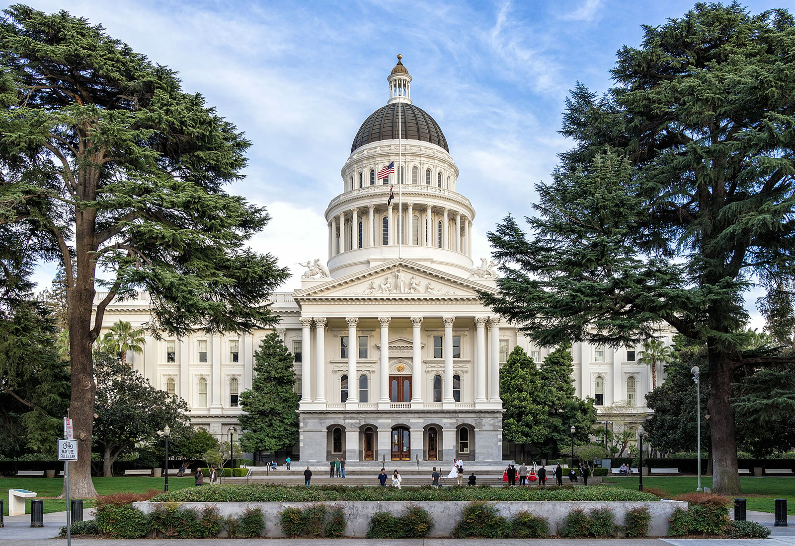 California State Capitol building in Sacramento (file)