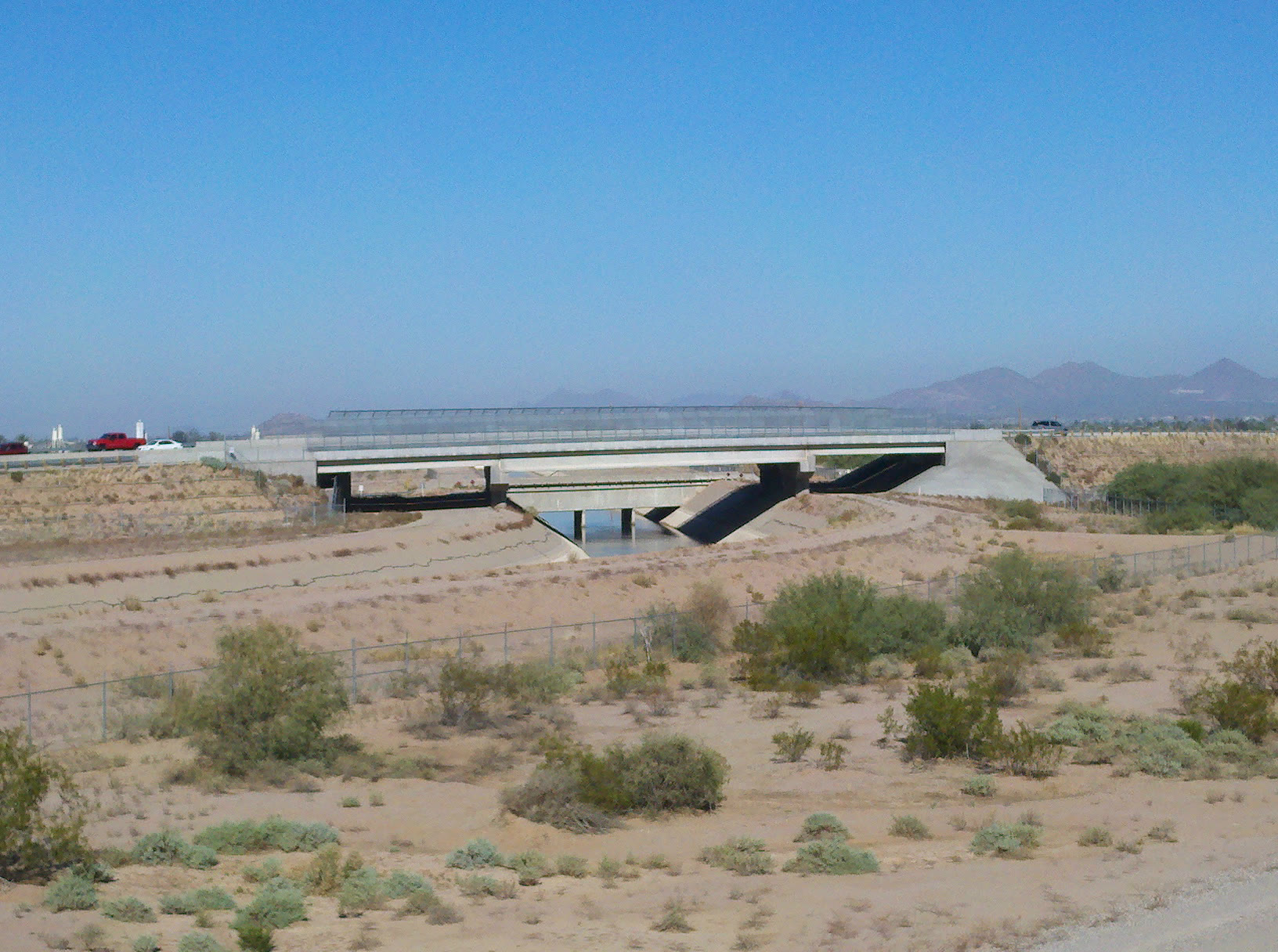 A bridge over the CAP canal near Queen Creek (file photo)
