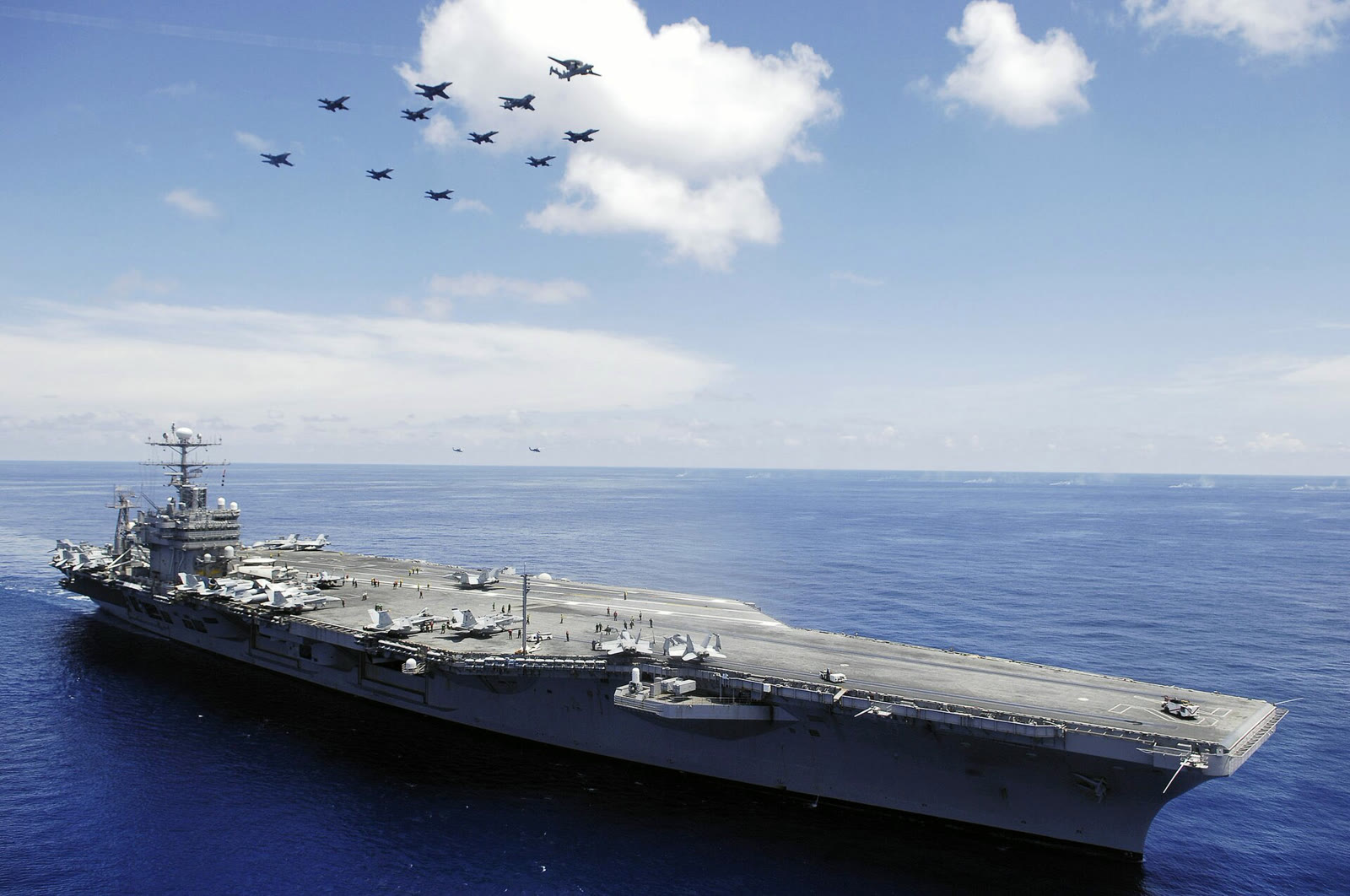 USS Abraham Lincoln aircraft carrier (archive)