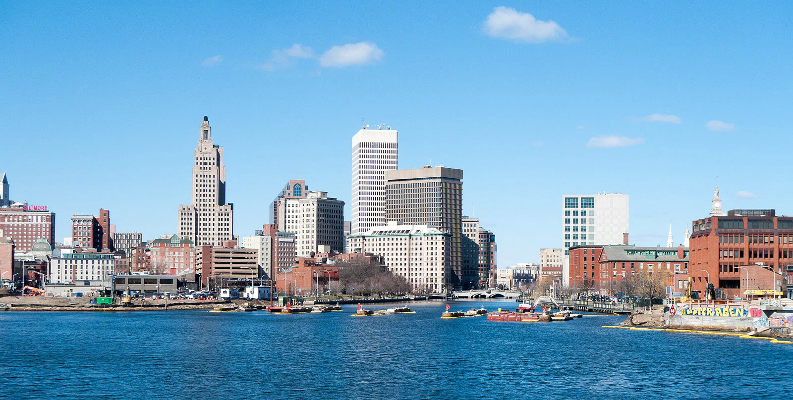 The Providence skyline (archive, 2017)
