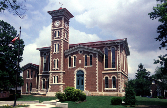 The Jennings County Courthouse in Vernon, Indiana (archive)