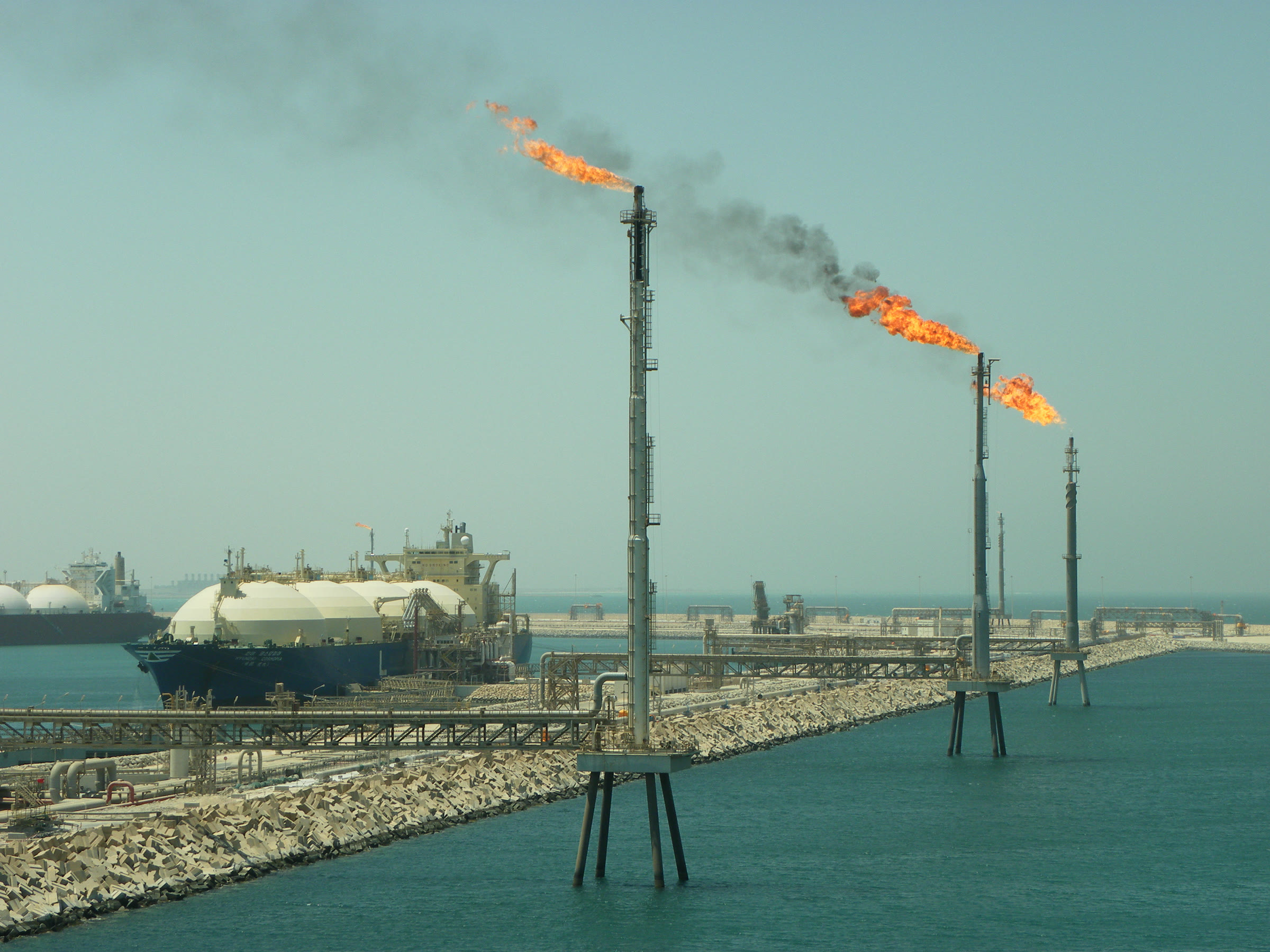 Qatar's Ras Laffan LNG terminal