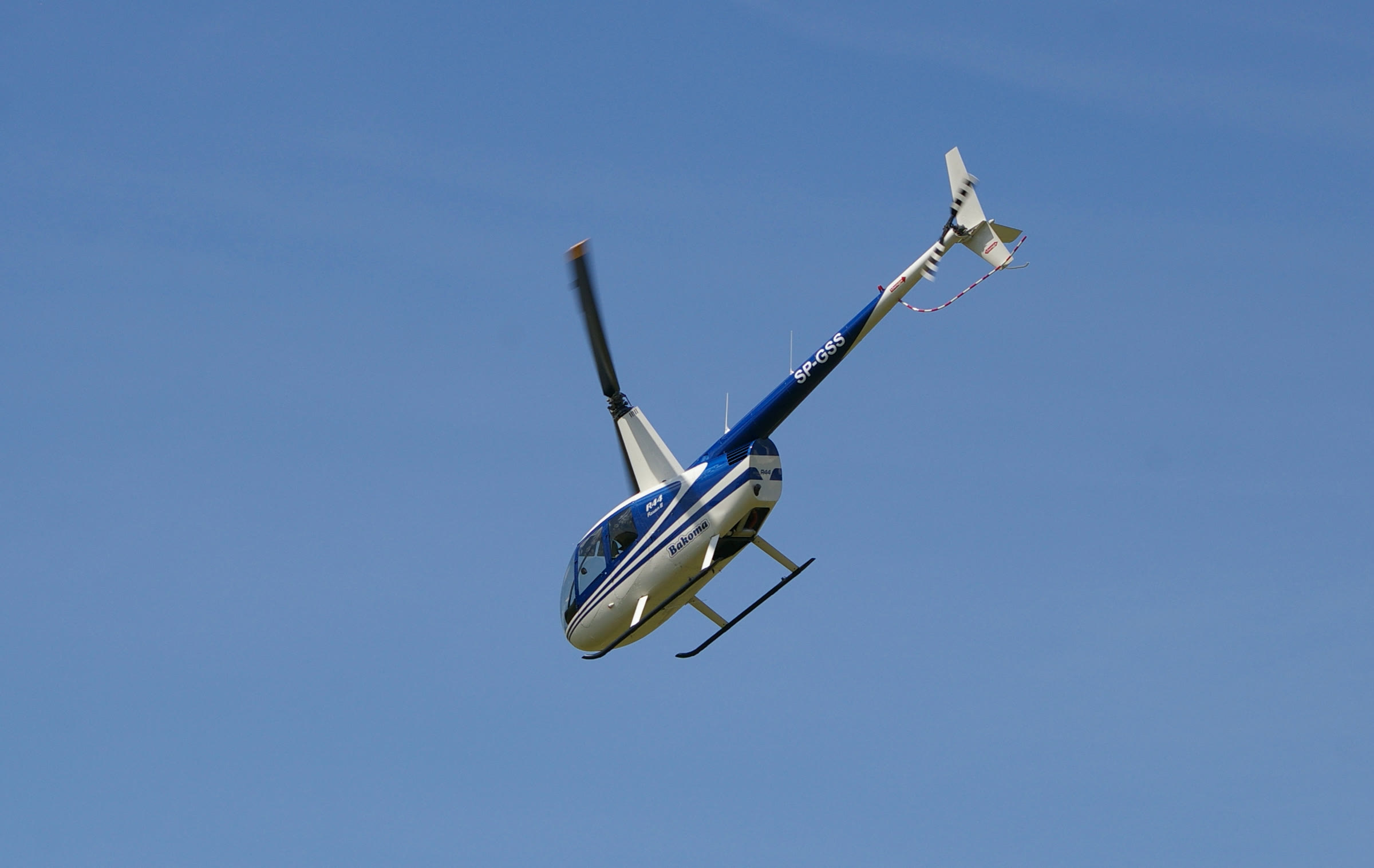 Robinson R44 tipi bir eğitim helikopteri (temsilî, arşiv)