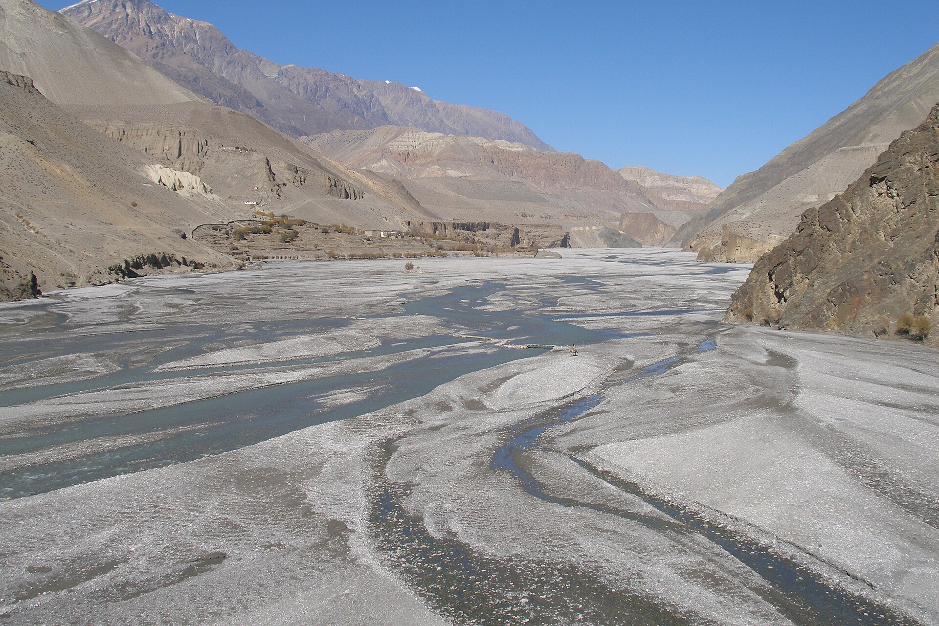 The Kali Gandaki River at Kagbeni (file photo)