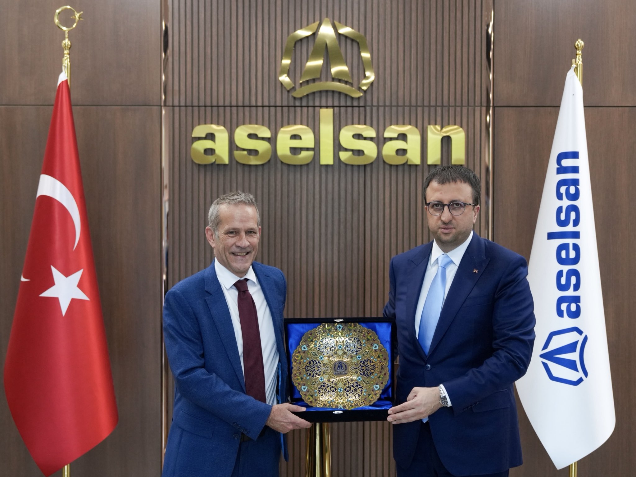 Canadian Ambassador Marcel Lebleu during his visit to ASELSAN
