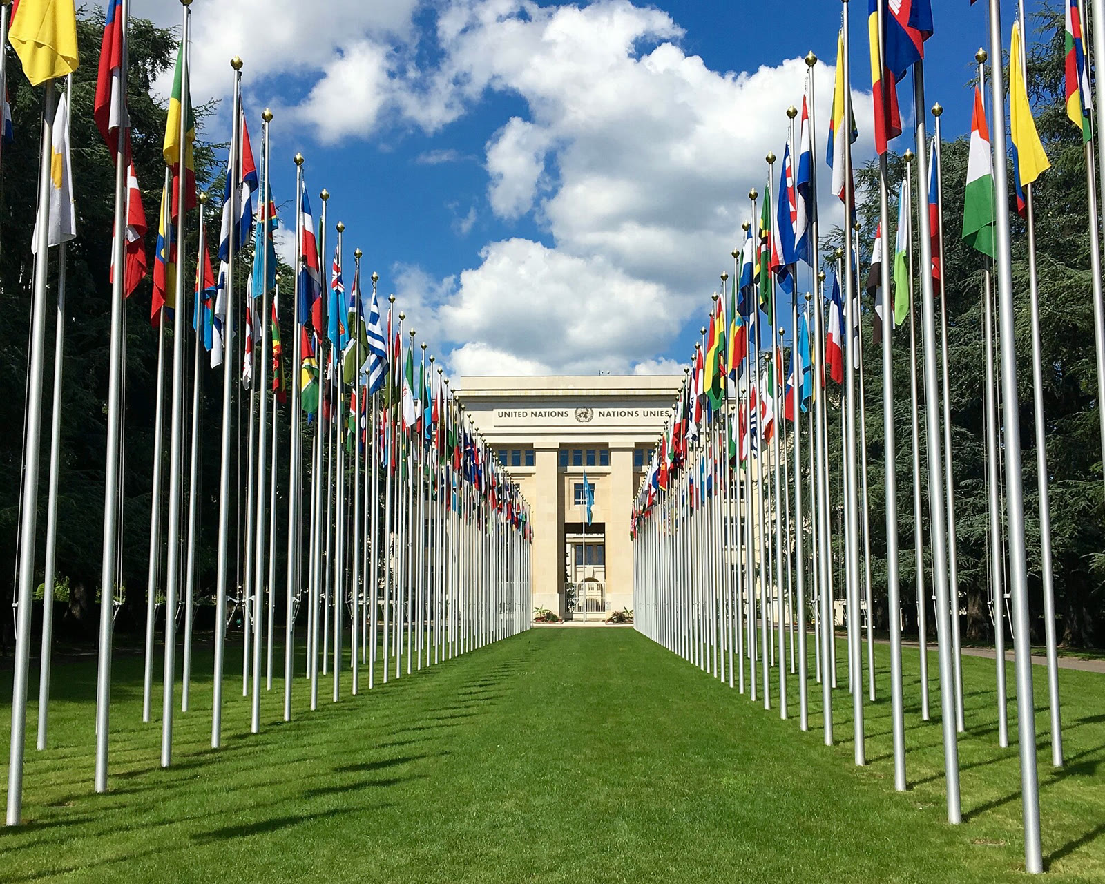 The Palais des Nations in Geneva