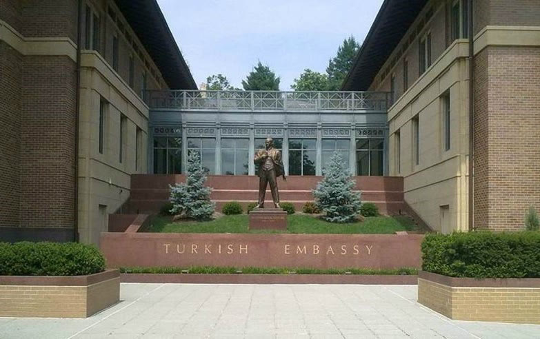 Türkiye’s Embassy in Washington, D.C. (file)
