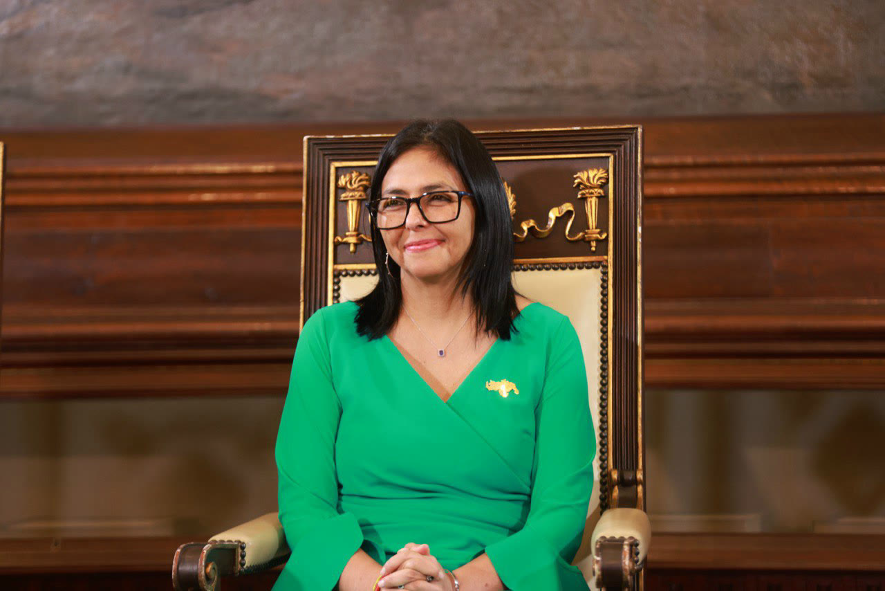 Venezuela’s interim leader Delcy Rodríguez