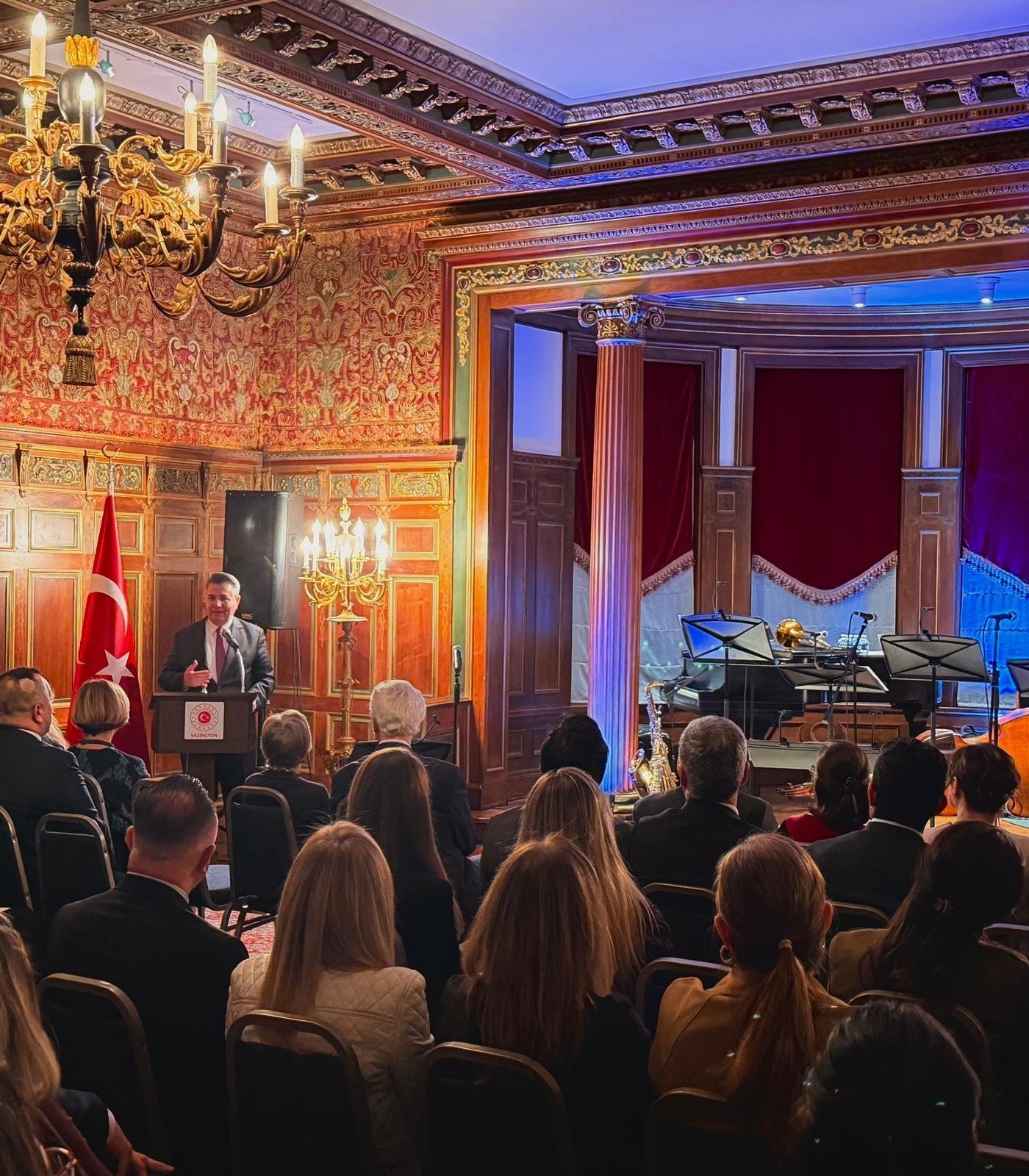 Ambassador Sedat Önal delivers opening remarks