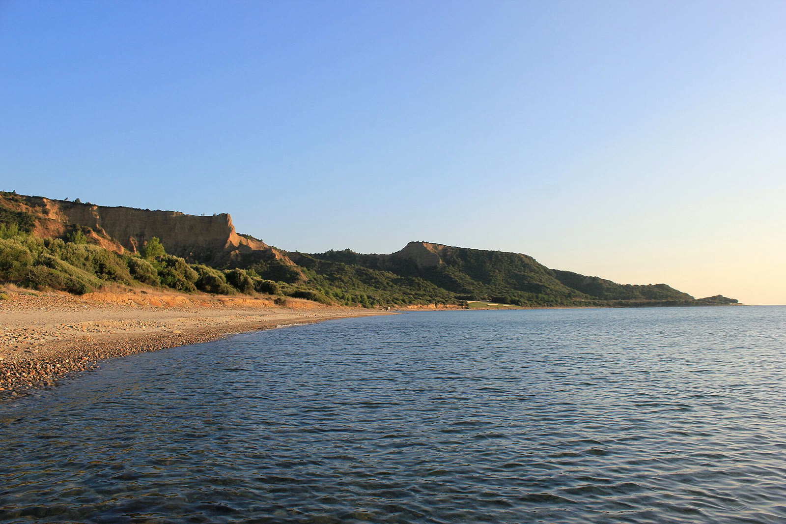 Anzac Cove on the Gallipoli Peninsula, Çanakkale