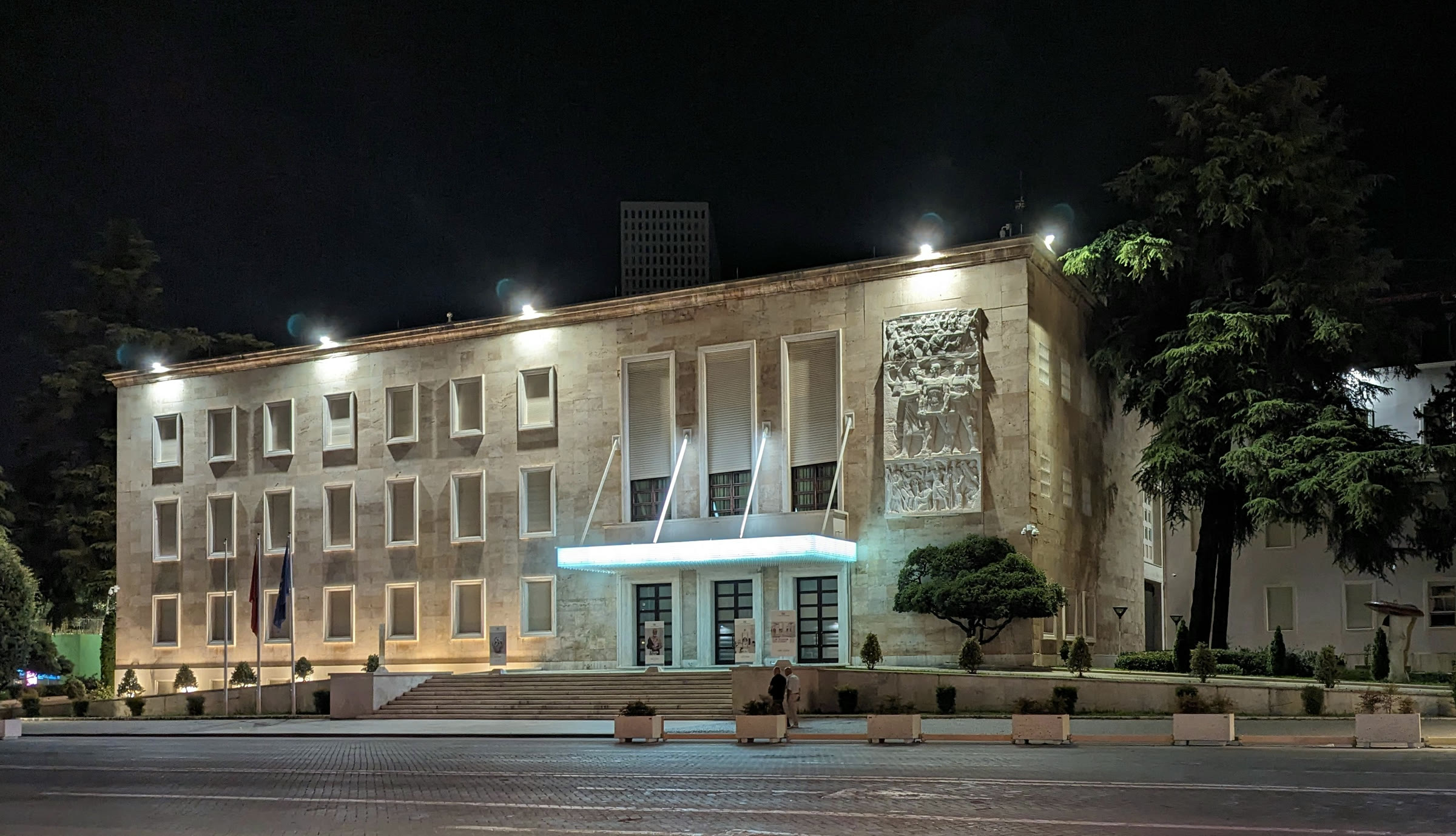 Tiran’daki Arnavutluk Başbakanlık binası