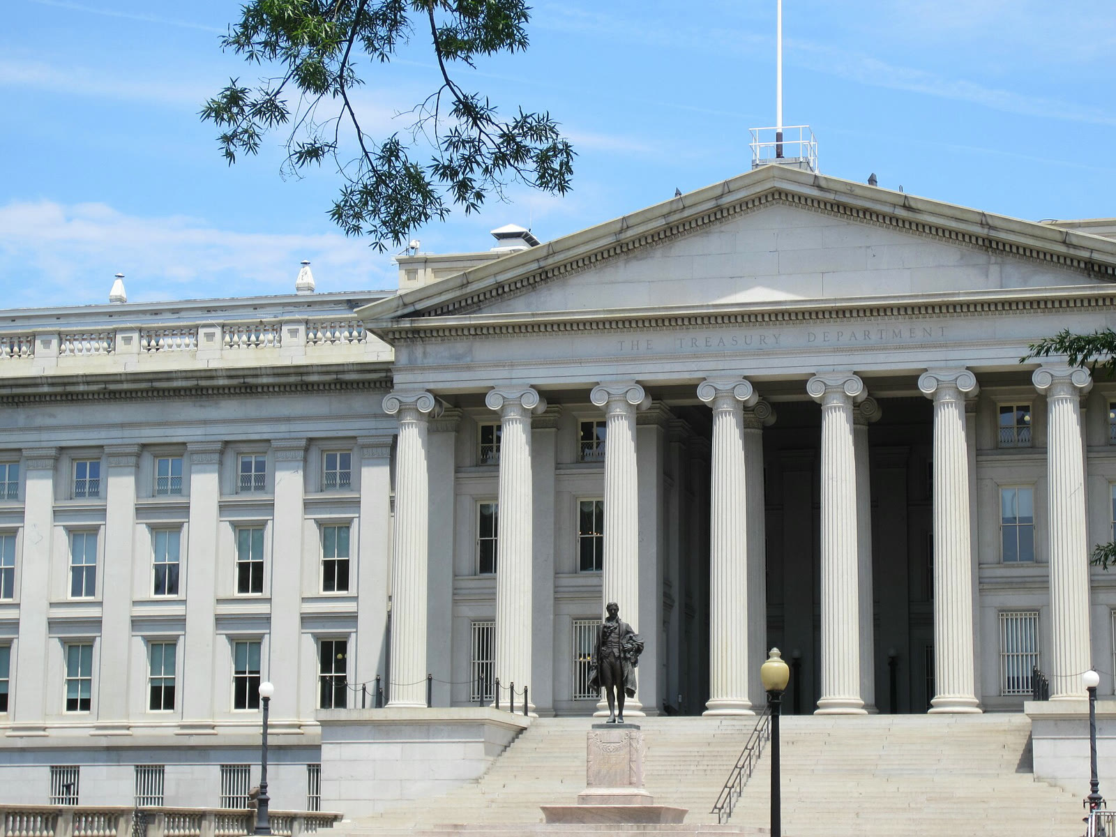 Washington'daki ABD Hazine Bakanlığı binası