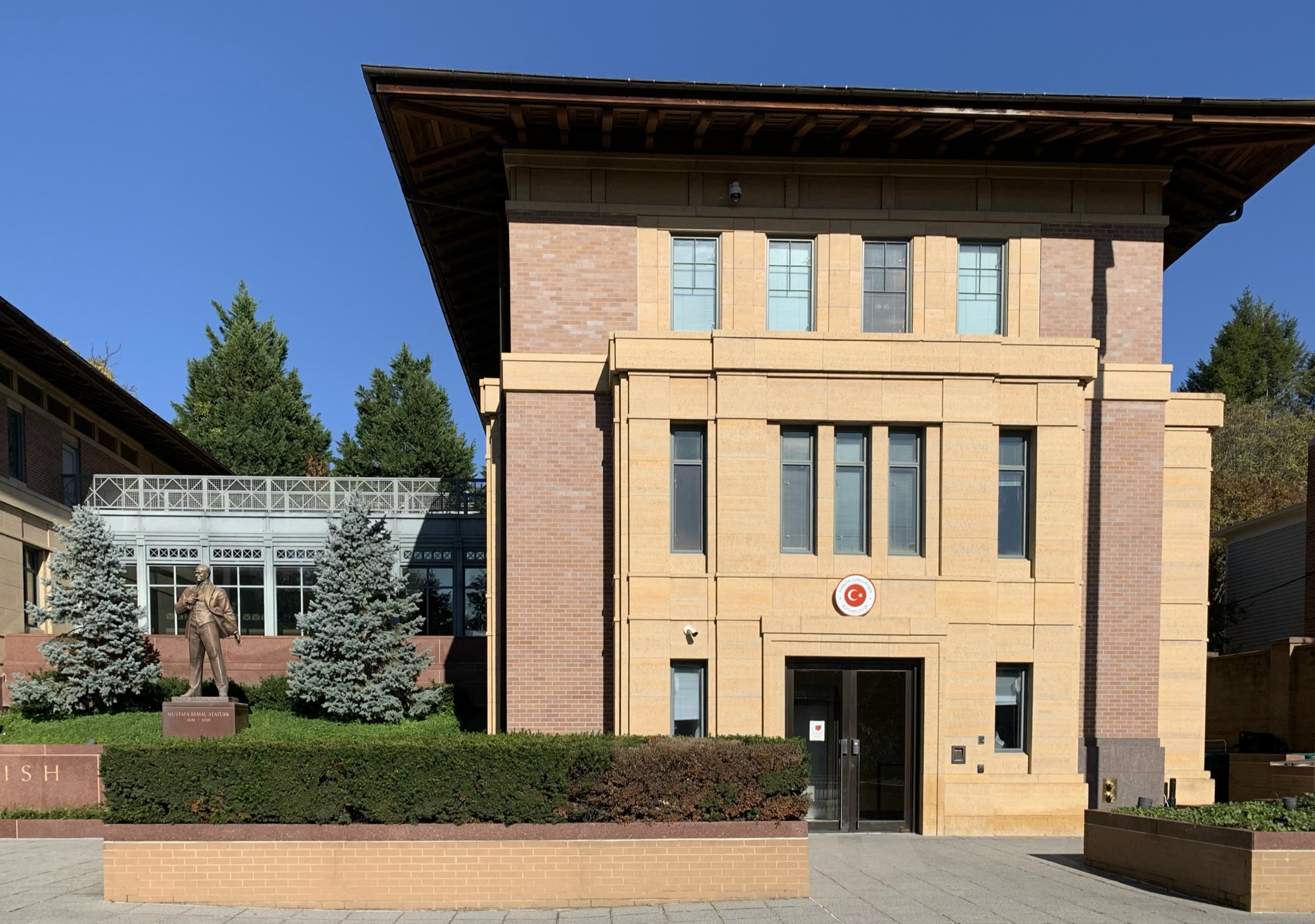 The Embassy of Türkiye in Washington (file photo)