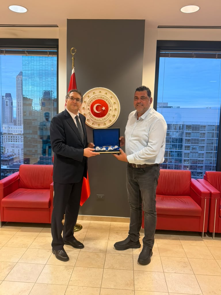 Consulate officials and MAKİM representatives