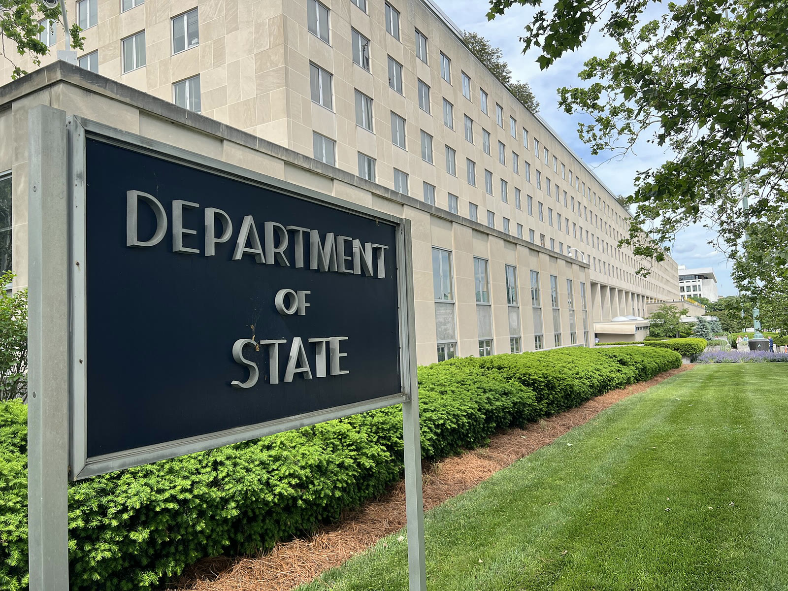 The State Department’s Harry S. Truman Building in Washington (file photo)