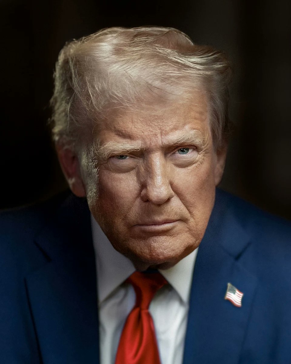 U.S. President Donald Trump (official portrait)