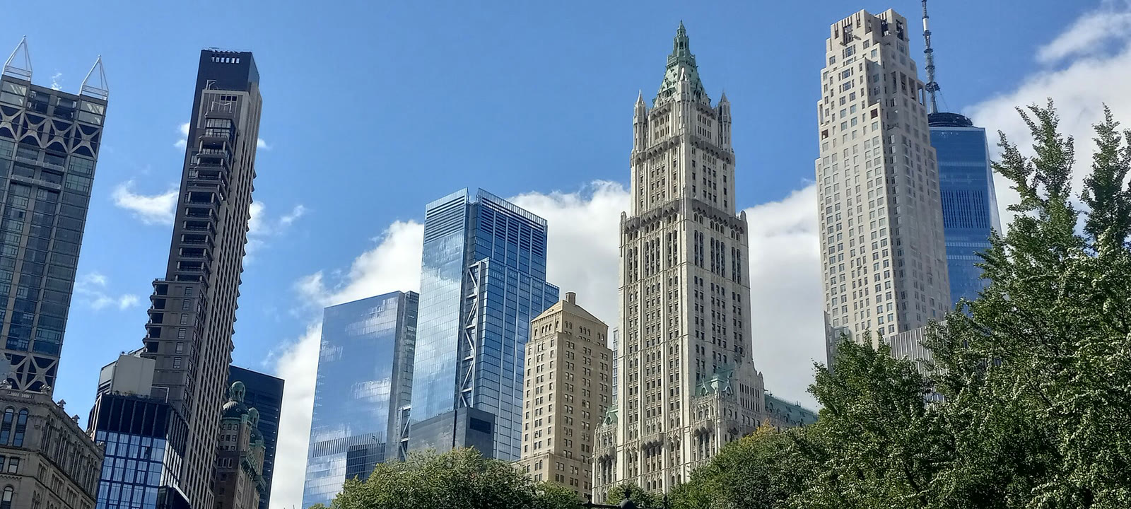 The Lower Manhattan skyline (archive)